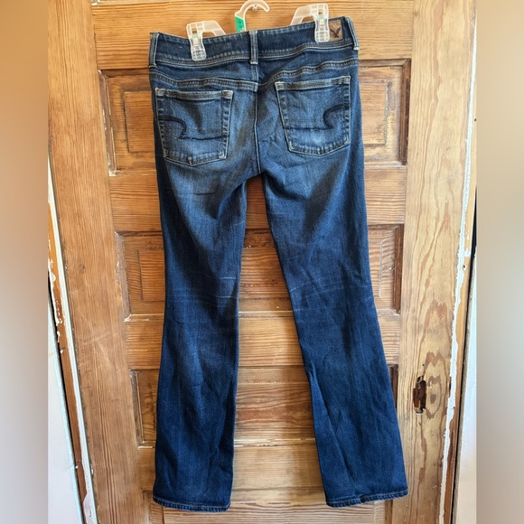 American Eagle Outfitters Dark Blue Boot Cut Jeans - Picture 2 of 9